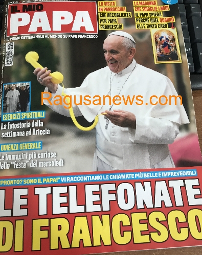 Il mio Papa: Francesco ha la foto di Scicli nella sua stanza - RagusaNews