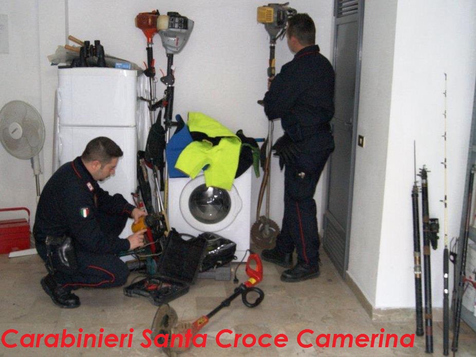 I ladri di lavatrici, a Santa Croce