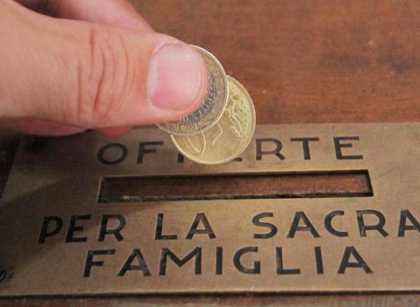 Rubati 500 euro di offerte a Santa Maria Maggiore