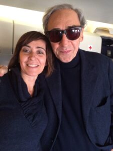 Giuseppina Torre e Franco Battiato