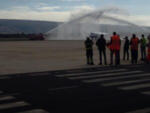Water cannon per festeggiare