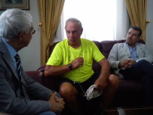 Belliere col sindaco e l’assessore Pellergrino