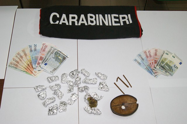 Marijuana, arrestato il 19enne Giuseppe Bellassai