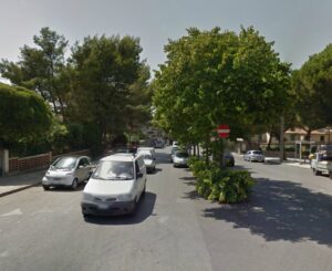 La via De Gasperi