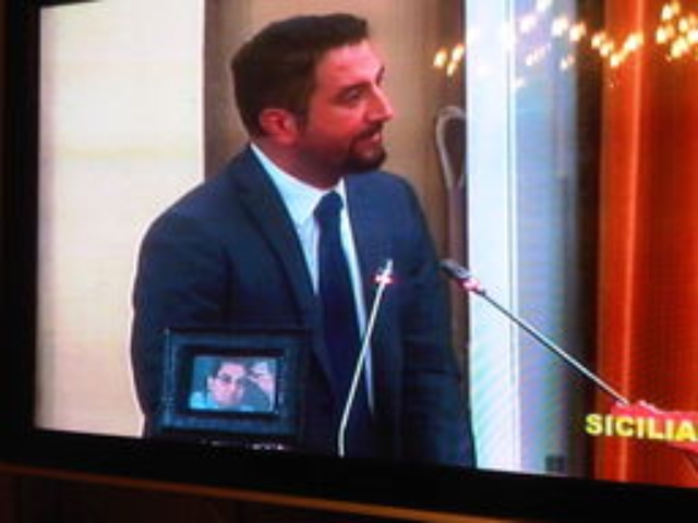 Cancelleri all’ Ars con foto Crocetta