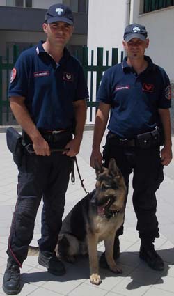 Vittoria, i cani antidroga a scuola