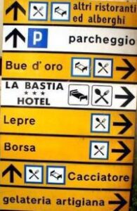 Segnaletica turistica