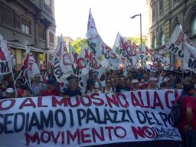 Muos: manifestazione a Palermo