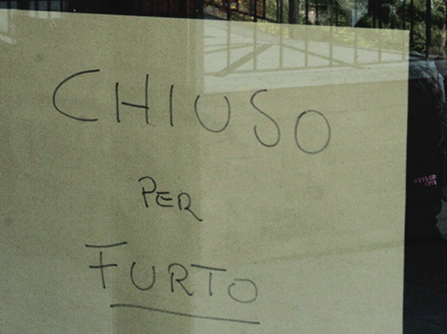Comiso, azienda chiude per furto Comiso, azienda chiude per furto