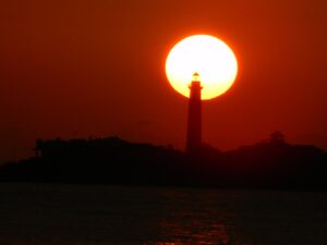 Il tramonto di Capo Scalambri