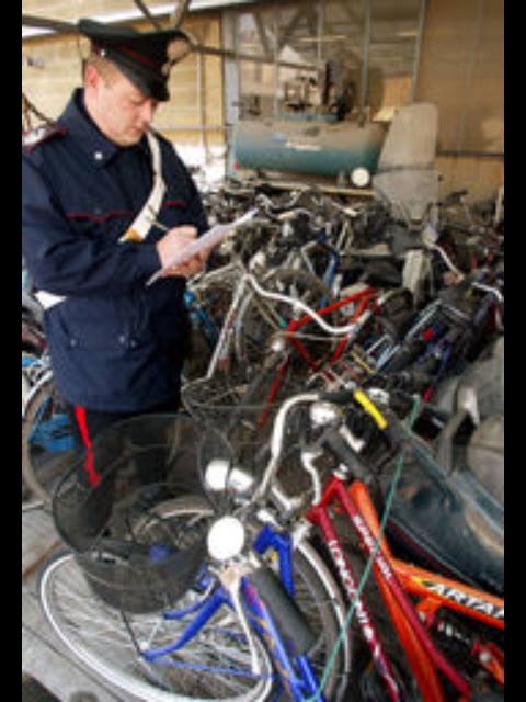 Sfondano vetrina e rubano otto bici