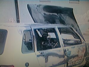 Incendio Fiat Uno