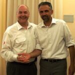 Il sindaco e Stephen Gregory