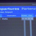 Comiso, partenze