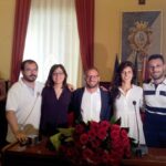 Filippo Spataro e la squadra