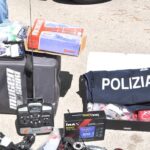 Il materiale sequestrato
