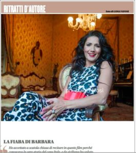 Barbara Tabita ritratta da Luigi Nifosì