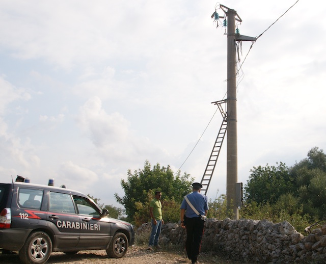Ispica, rubati 18 km di cavi Enel