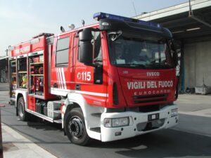 I vigili in azione