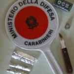 L’hashish sequestrato