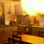 Incendio casa