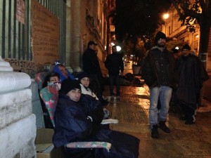 La protesta