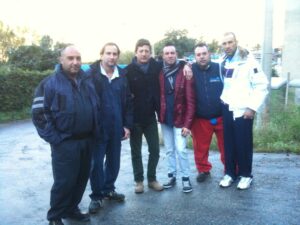 I lavoratori del depuratore
