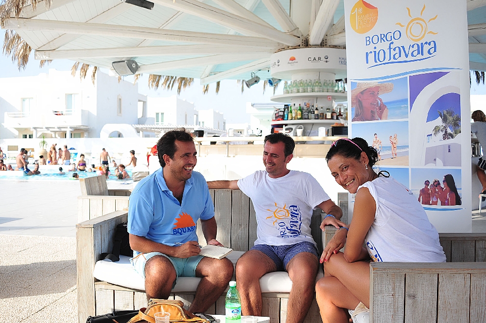 A Borgo Rio Favara Galia, Marisa Masullo e Giacomo Leone