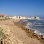 La spiaggia di Santa Croce