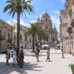Turisti a Ragusa