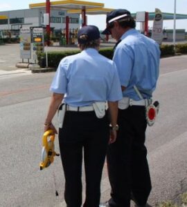 Rilievi polizia municipale