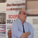 Digiacomo durante lo sciopero della fame