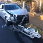 La Mercedes incidentata