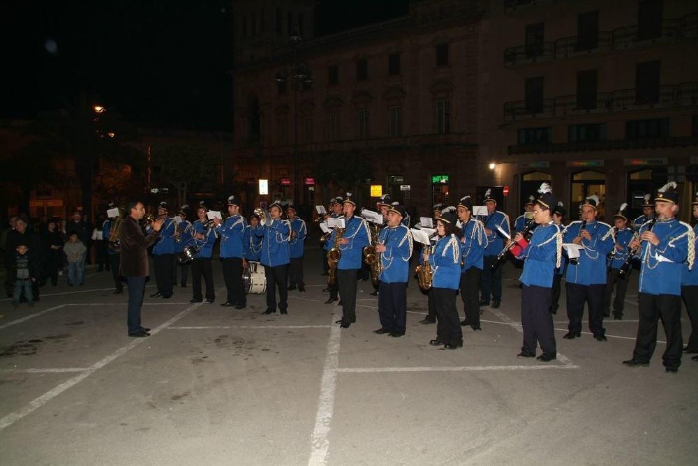 La banda Toscanini di Ispica dal Papa