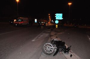 Scooter contro ambulanza