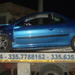 Una delle auto coinvolte