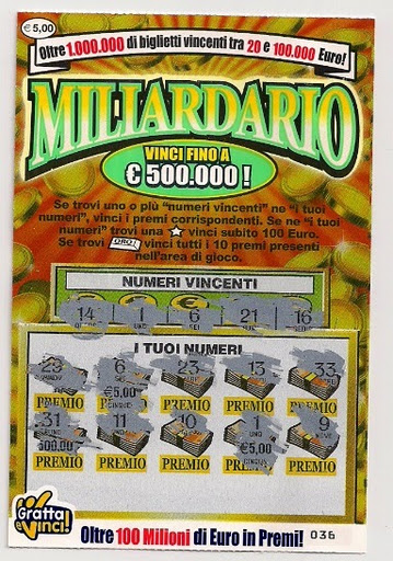 Monterosso, spende 5 euro al Gratta e Vinci, ne vince 10 mila