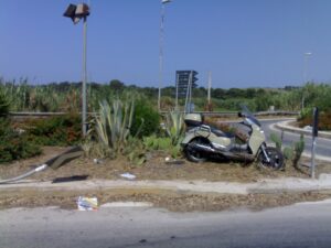 L'incidente in cui è rimasto ferito il 15enne