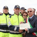 L'inaugurazione dell'area di protezione civile a Ispica