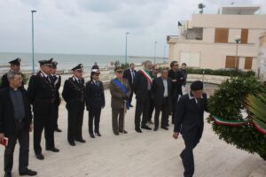 La cerimonia del 4 novembre a Donnalucata
