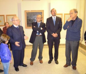 Inaugurazione mostra Guccione a Ragusa