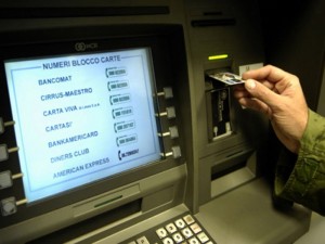 Bancomat rubato