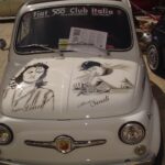 Fiat 500 con Alberto Sordi e Sofia Loren