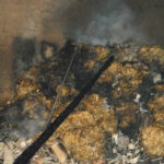 Incendio immobile rurale