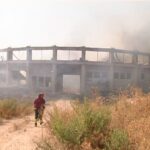 Pala Roma, Comiso, incendio
