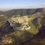 Chiaramonte Gulfi dal cielo