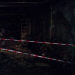 Incendio della casa a Santa Croce