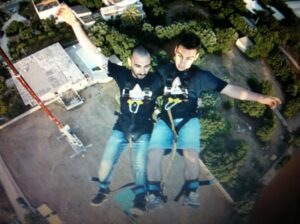 Bunjee jumping