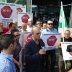 La manifestazione a Catania