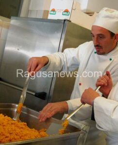 Nello Dipasquale fa il risotto